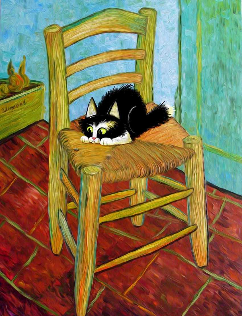 «Коты известных художников»: шедевры мировой котописи