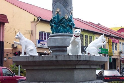 Город кошек Кучинг