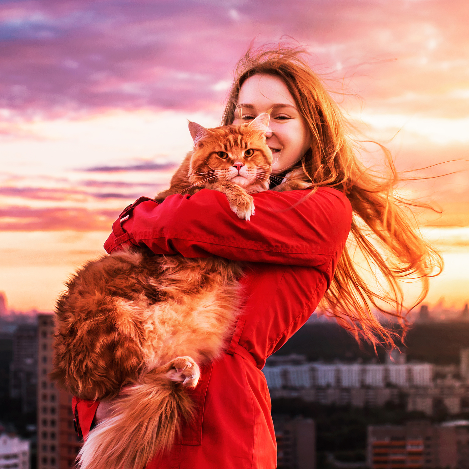 Кот по кличке Котлета на фотографиях Кристины Макеевой